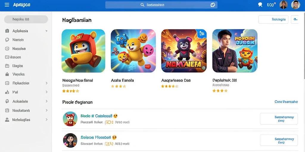 Interaksi dalam permainan yang penuh keseruan.