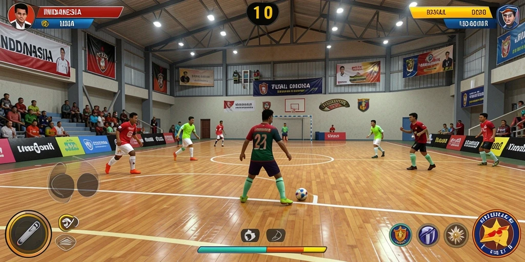 Mode multiplayer yang menyenangkan dengan teman.