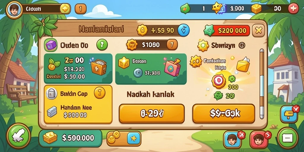 Grafis cerah dan memikat untuk pengalaman bermain.