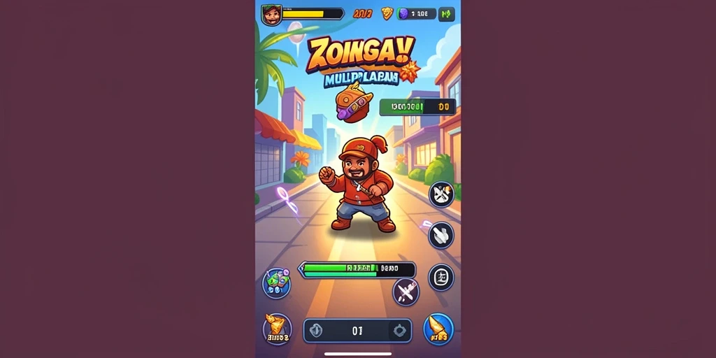 Tampilan mode multiplayer dengan teman-teman.
